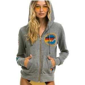 Special Malibu edition Aviator Nation zip-up hoodie